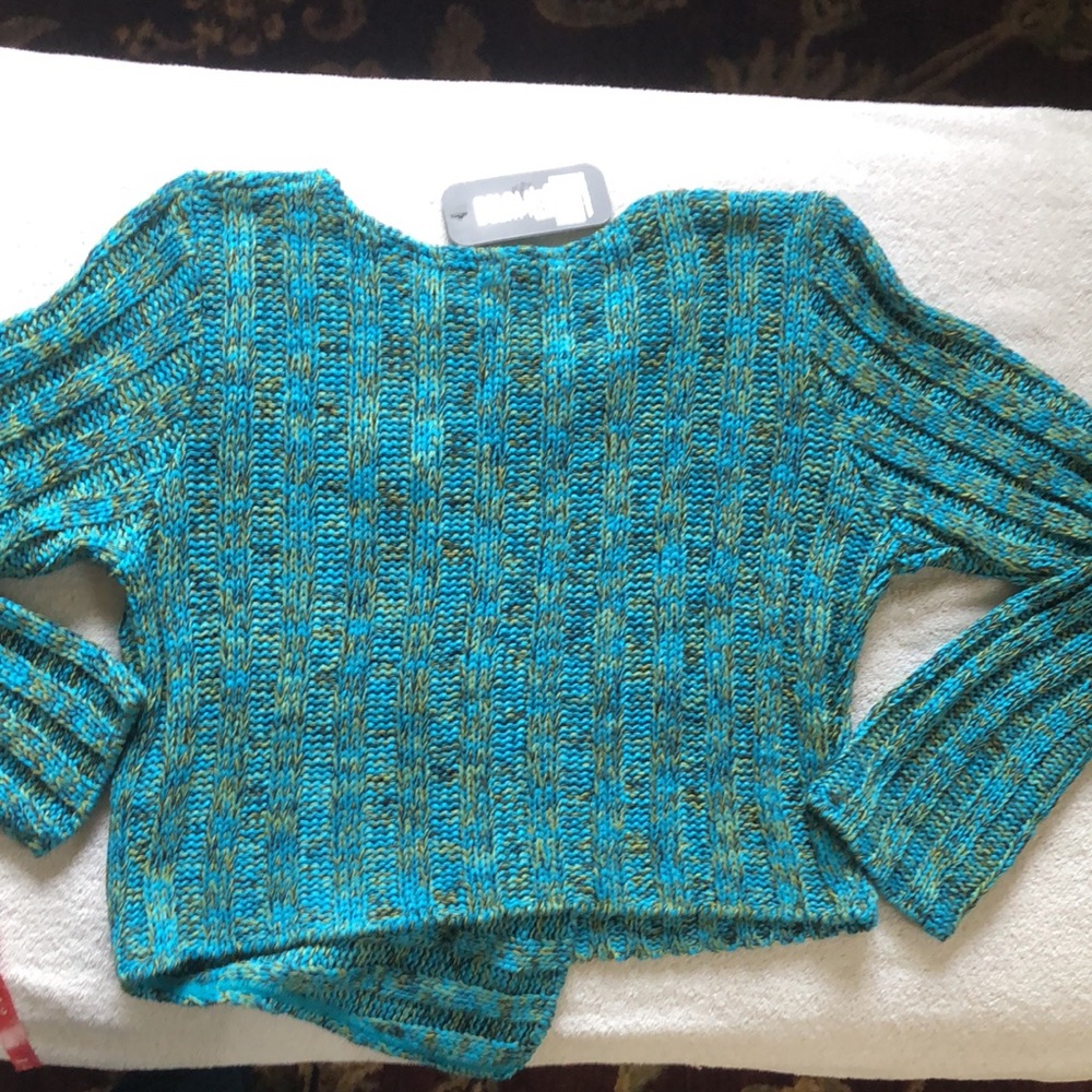 Asymmetrical Big Button Cardigan - Picture 6 of 9